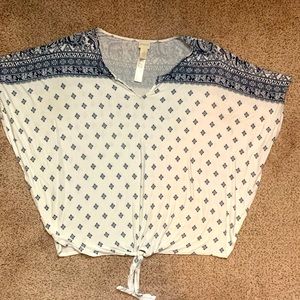 Chico’s Dolman twist top size 2